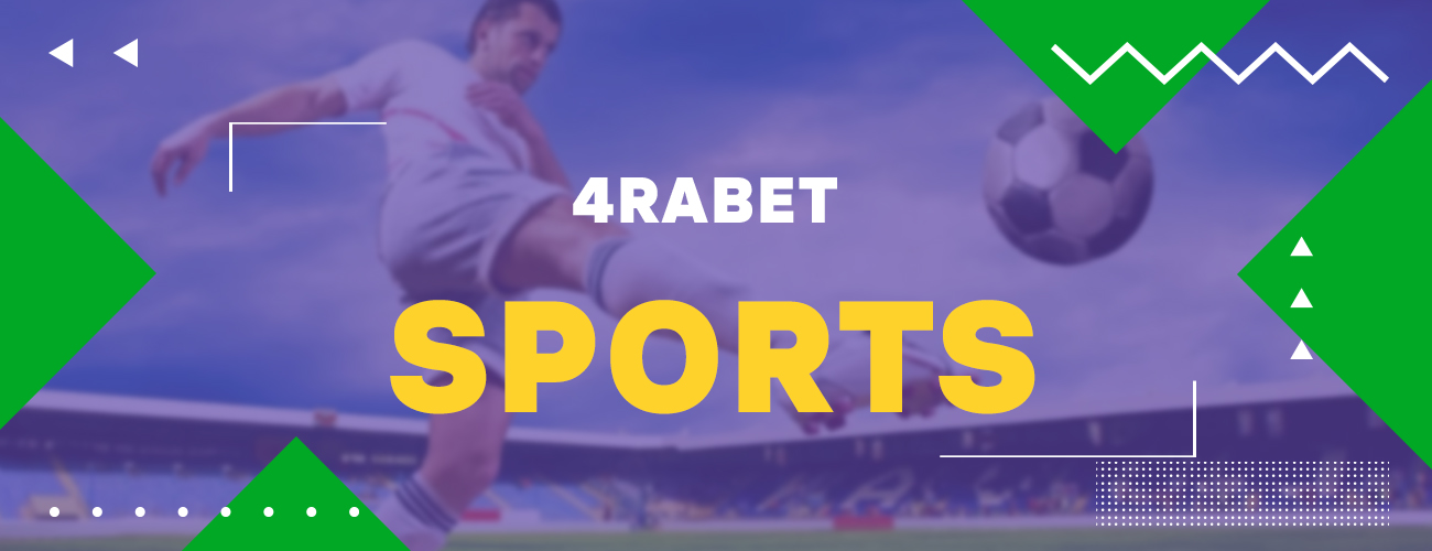 4rabet is a bookmaker that greatly relies on its sportsbook