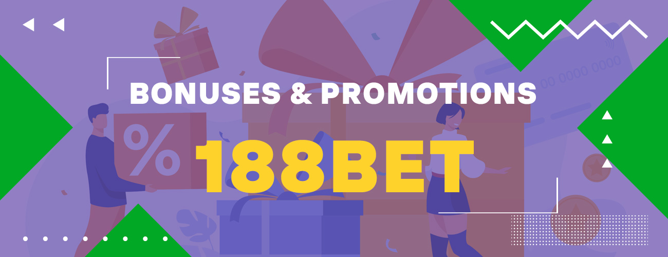 Bonuses for 188bet players