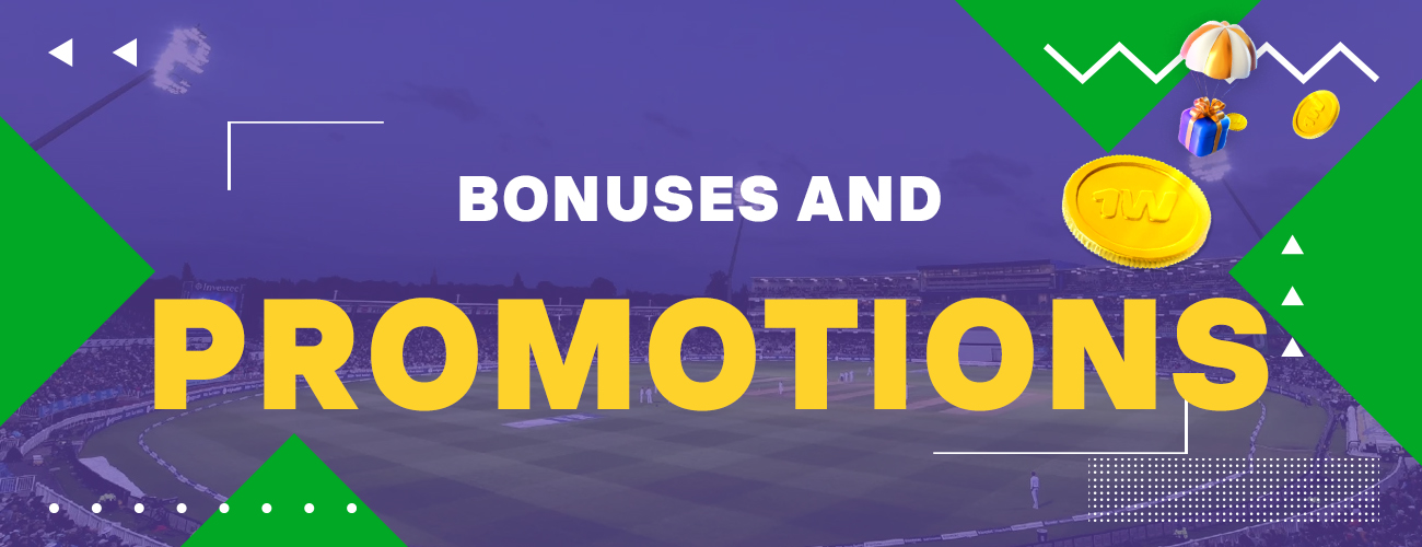 All avaliable on 1Win bonuses and promotions