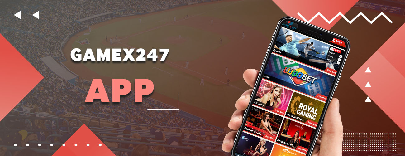 Gamex247 Mobile Application - Cool and modern app available for players in Bangladesh and beyond.