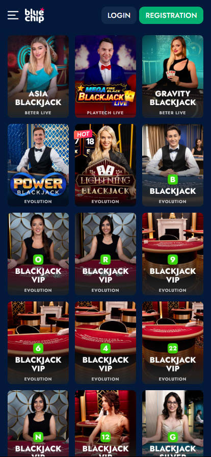 bluechip app live casino