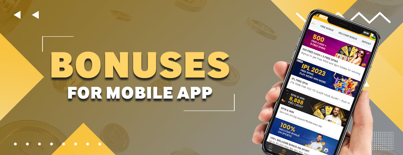special offers and bonuses for mobile app