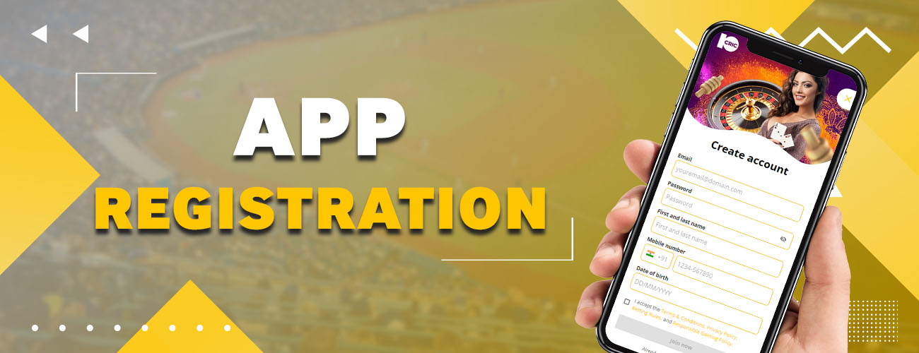Quick and Easy Registration Process on the 10cric App