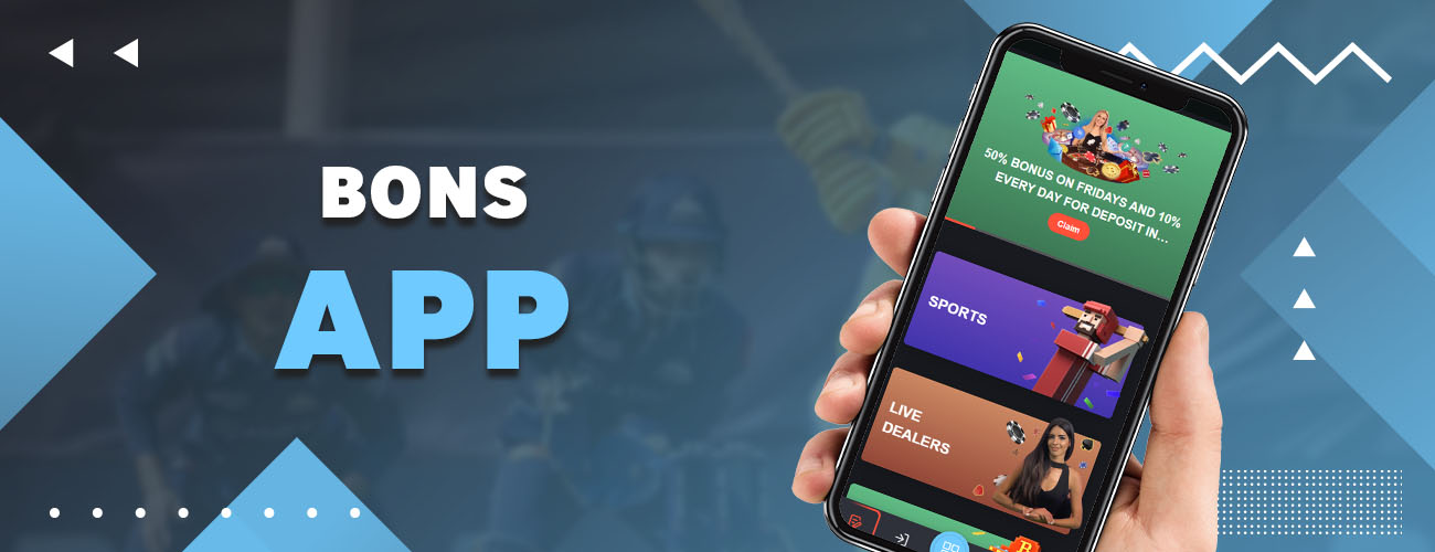 Bons mobile app for Bangladeshi Players
