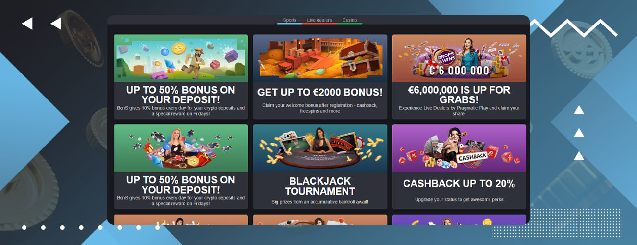 Exciting Bonuses & Promotions at Bons Casino 